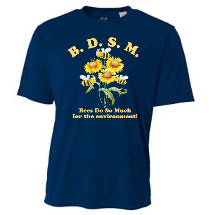 BDSM Bees Do So Much For The Environment Cooling Performance Crew T-Shirt