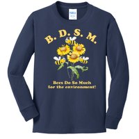 BDSM Bees Do So Much For The Environment Kids Long Sleeve Shirt