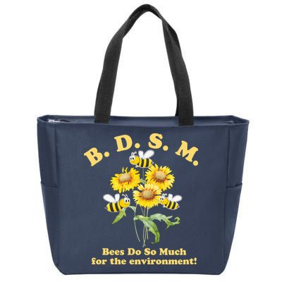 BDSM Bees Do So Much For The Environment Zip Tote Bag