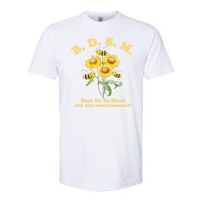 BDSM Bees Do So Much For The Environment Softstyle CVC T-Shirt