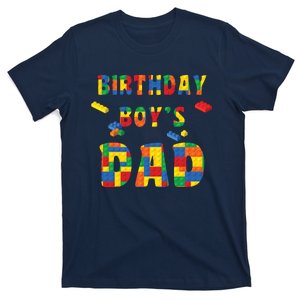 Building Block Dad Of Birthday Boy T-Shirt