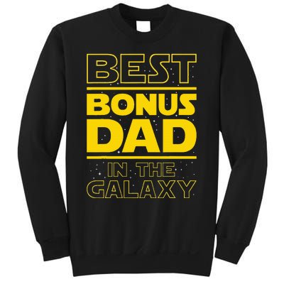 Best Bonus Dad In The Galaxy Stepfather Stepdad Grandpa Sweatshirt