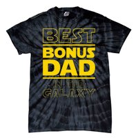 Best Bonus Dad In The Galaxy Stepfather Stepdad Grandpa Tie-Dye T-Shirt