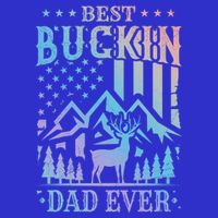 Best Buckin Dad Funny Hunter Father American Flag Gift Bag