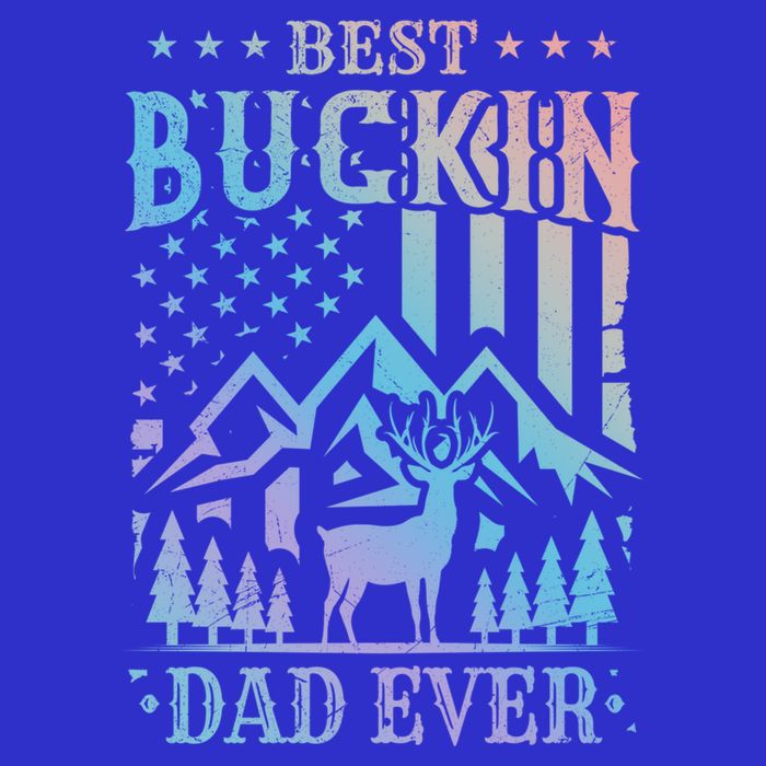 Best Buckin Dad Funny Hunter Father American Flag Gift Bag