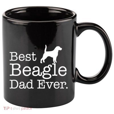 Best Beagle Dad Ever Beagle Funny Gift Beagle Lovers Gift 11oz C Handle Ceramic Mug