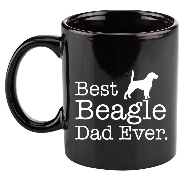 Best Beagle Dad Ever Beagle Funny Gift Beagle Lovers Gift 11oz C Handle Ceramic Mug