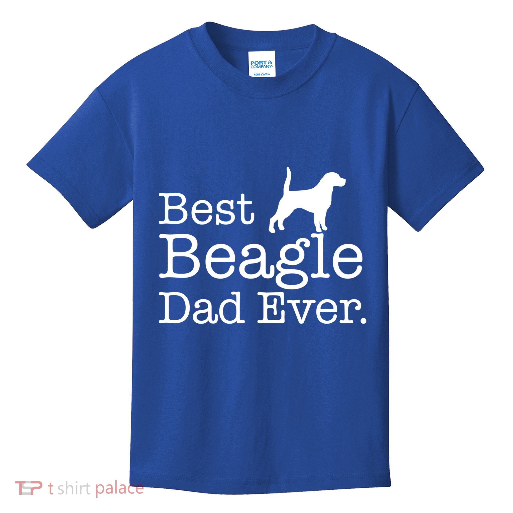 Best Beagle Dad Ever Beagle Funny Gift Beagle Lovers Gift Kids T-Shirt