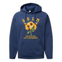 Bdsm Bees Do So Much For The Environment Performance Fleece Hoodie