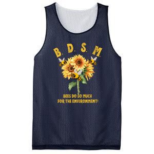 Bdsm Bees Do So Much For The Environment Mesh Reversible Basketball Jersey Tank