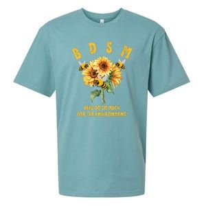 Bdsm Bees Do So Much For The Environment Sueded Cloud Jersey T-Shirt