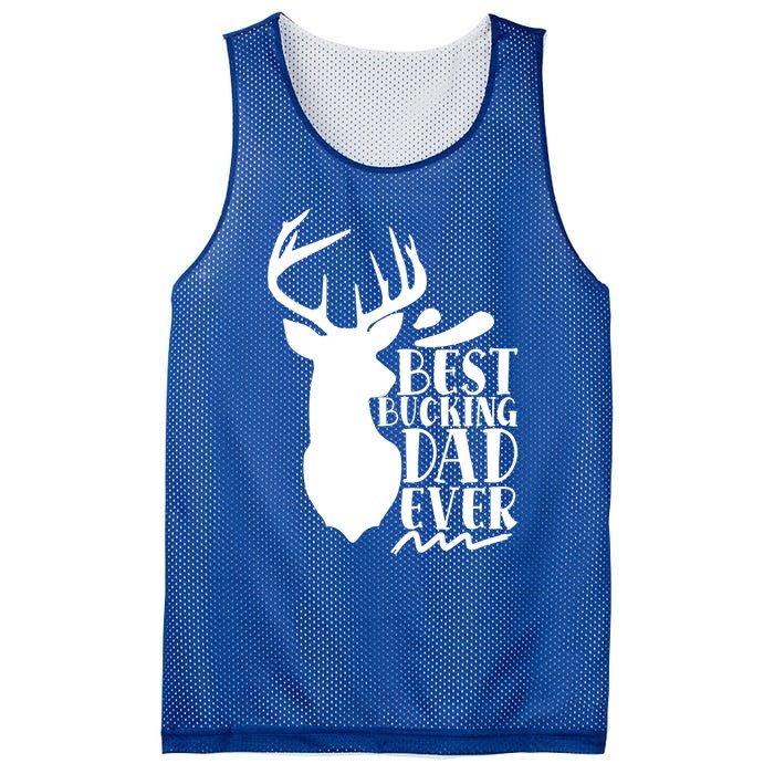 Best Bucking Dad Ever Hunting Father’s Day Deer Hunter Gift Mesh Reversible Basketball Jersey Tank