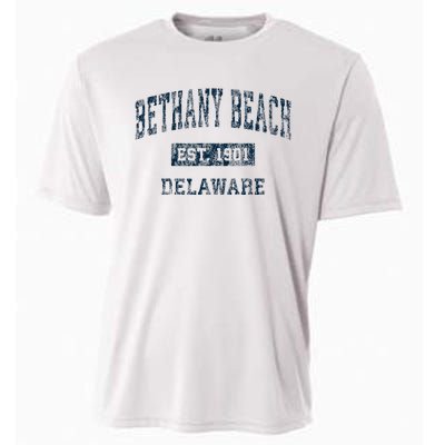 Bethany Beach Delaware De Vintage Sports Cooling Performance Crew T-Shirt