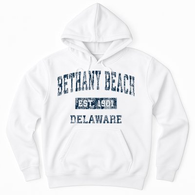 Bethany Beach Delaware De Vintage Sports Hoodie