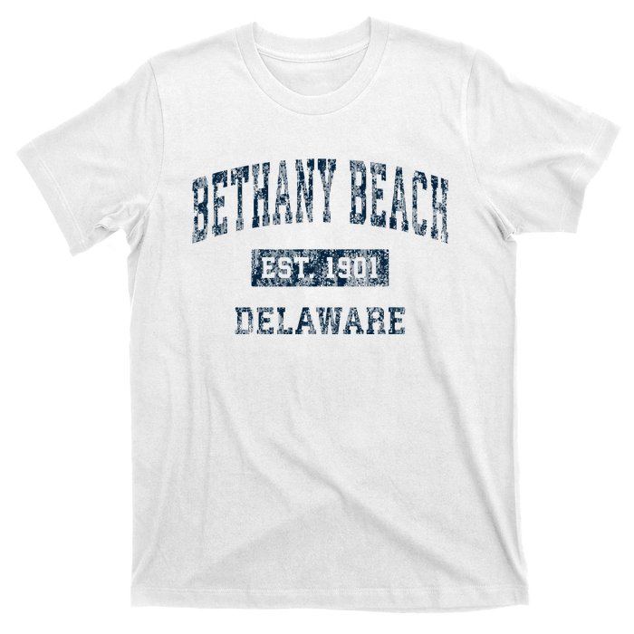 Bethany Beach Delaware De Vintage Sports T-Shirt