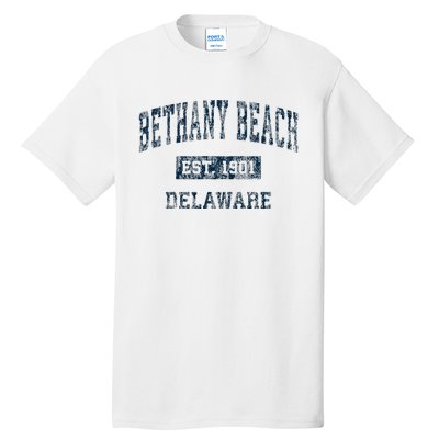 Bethany Beach Delaware De Vintage Sports Tall T-Shirt