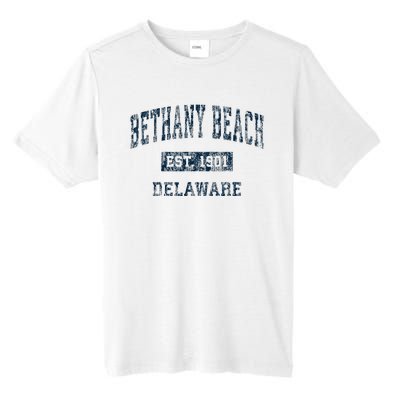 Bethany Beach Delaware De Vintage Sports Tall Fusion ChromaSoft Performance T-Shirt