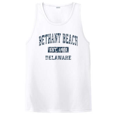 Bethany Beach Delaware De Vintage Sports PosiCharge Competitor Tank