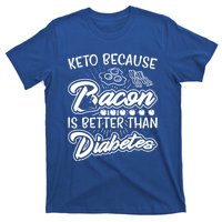 Bacon Better Diabetes Funny National Keto Day Christmas Gift T-Shirt