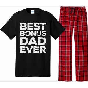 Best Bonus Dad Ever Fathers Day Pajama Set