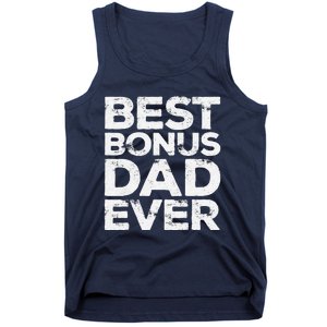 Best Bonus Dad Ever Fathers Day Tank Top