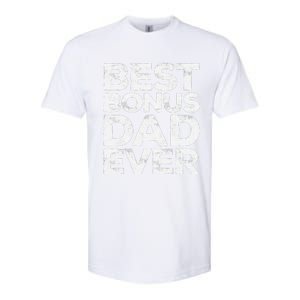 Best Bonus Dad Ever Fathers Day Softstyle CVC T-Shirt