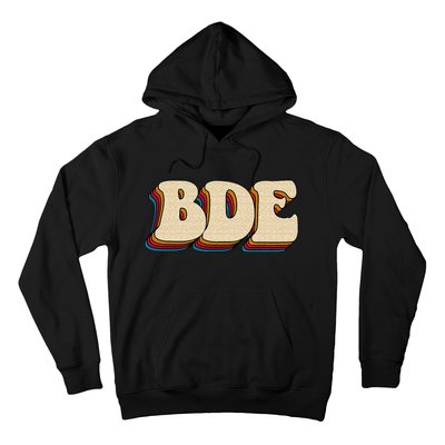 BDE Big Dick Energy Retro Style Hoodie