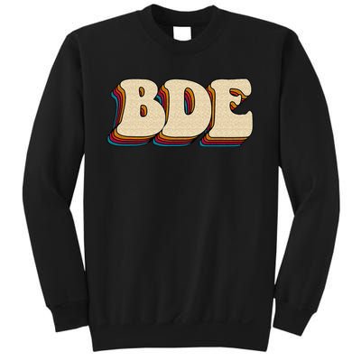 BDE Big Dick Energy Retro Style Sweatshirt