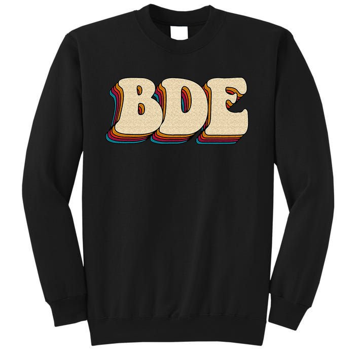 BDE Big Dick Energy Retro Style Sweatshirt