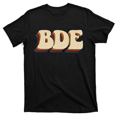 BDE Big Dick Energy Retro Style T-Shirt