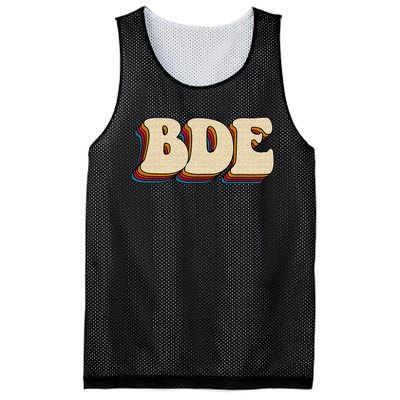 BDE Big Dick Energy Retro Style Mesh Reversible Basketball Jersey Tank