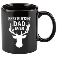 Best Buckin Dad Ever S Funny Gift 11oz C Handle Ceramic Mug