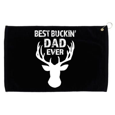 Best Buckin Dad Ever S Funny Gift Grommeted Golf Towel