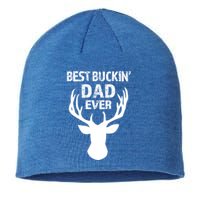 Best Buckin Dad Ever S Funny Gift Sustainable Beanie