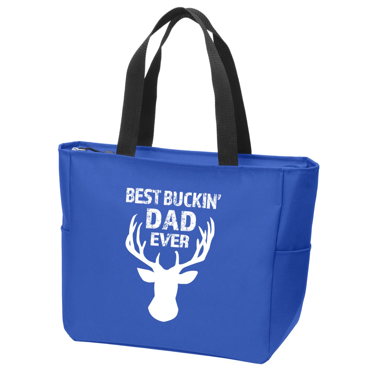 Best Buckin Dad Ever S Funny Gift Zip Tote Bag