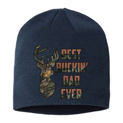 Best Buckin Dad Ever Father's Day Gift Sustainable Beanie