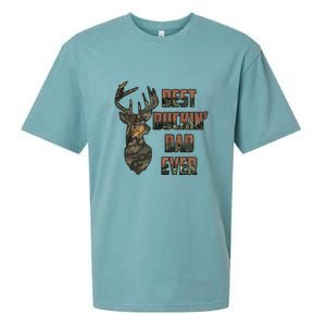 Best Buckin Dad Ever Father's Day Gift Sueded Cloud Jersey T-Shirt