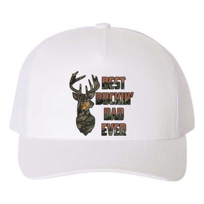 Best Buckin Dad Ever Father's Day Gift Yupoong Adult 5-Panel Trucker Hat