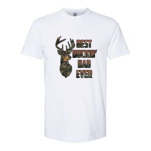 Best Buckin Dad Ever Father's Day Gift Softstyle CVC T-Shirt