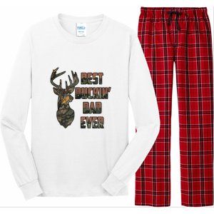 Best Buckin Dad Ever Father's Day Gift Long Sleeve Pajama Set