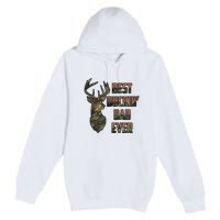 Best Buckin Dad Ever Father's Day Gift Premium Pullover Hoodie