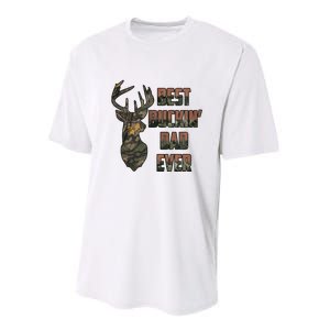 Best Buckin Dad Ever Father's Day Gift Performance Sprint T-Shirt