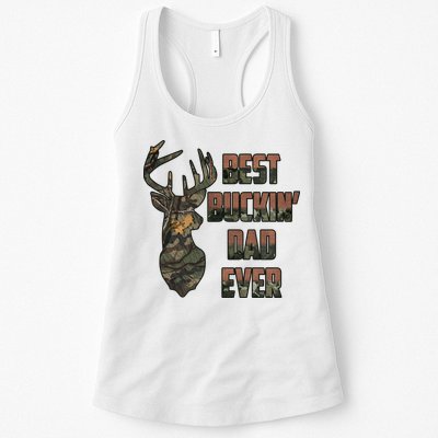 Best Buckin Dad Ever Father's Day Gift Womens Tank Top