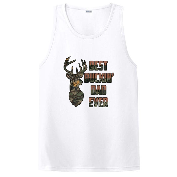 Best Buckin Dad Ever Father's Day Gift PosiCharge Competitor Tank