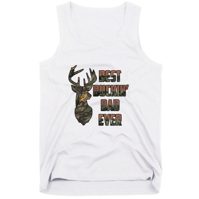 Best Buckin Dad Ever Father's Day Gift Tank Top