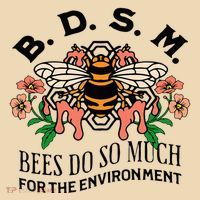Bdsm Bees Do So Much For The Environment Drawstring Bag