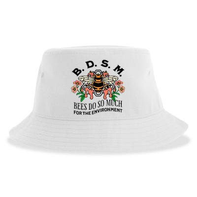 Bdsm Bees Do So Much For The Environment Sustainable Bucket Hat