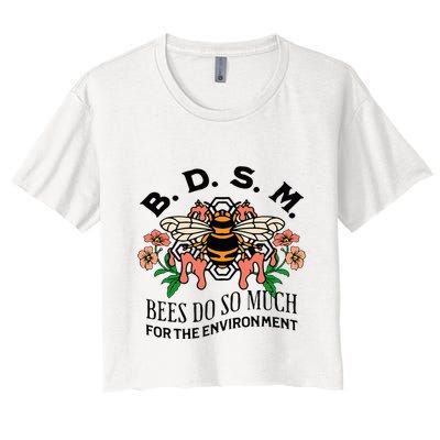Bdsm Bees Do So Much For The Environment Crop Top