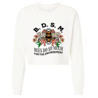 Bdsm Bees Do So Much For The Environment Cropped Pullover Crew