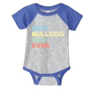 Best Bulldog Dad Ever WorldS Greatest Bulldog Dog Dad Cute Gift Infant Baby Jersey Bodysuit